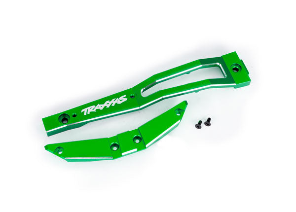 TRAXXAS CHASSIS BRACE ALUM GREEN