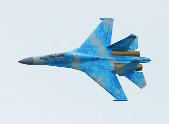XFLY Sukhoi Su-27 Flanker (Blue) Twin 50mm edf PNP (XF109P-C)