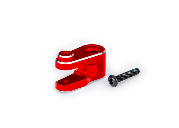TRAXXAS STEERING SERVO HORN ALUM RED