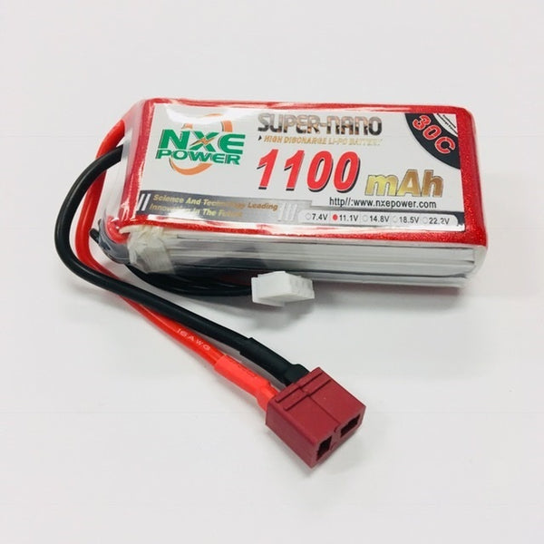 1100SC303SDEAN NXE 11.1v 1100mah 30c Soft case w/Deans
