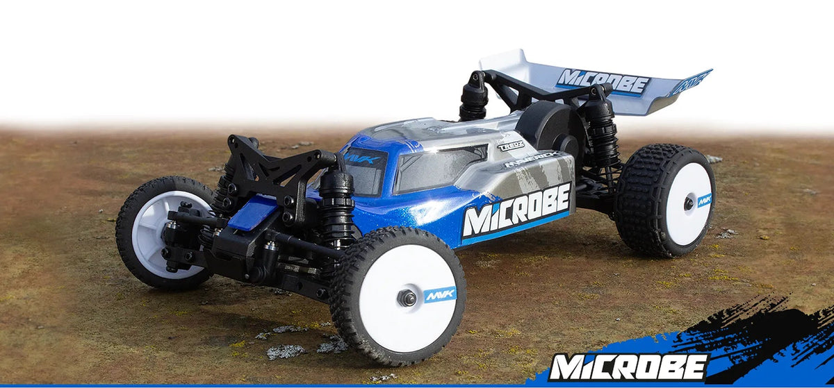 Maverick Microbe RC Buggy Electric 2WD 1/24 Scale RTR - Blue