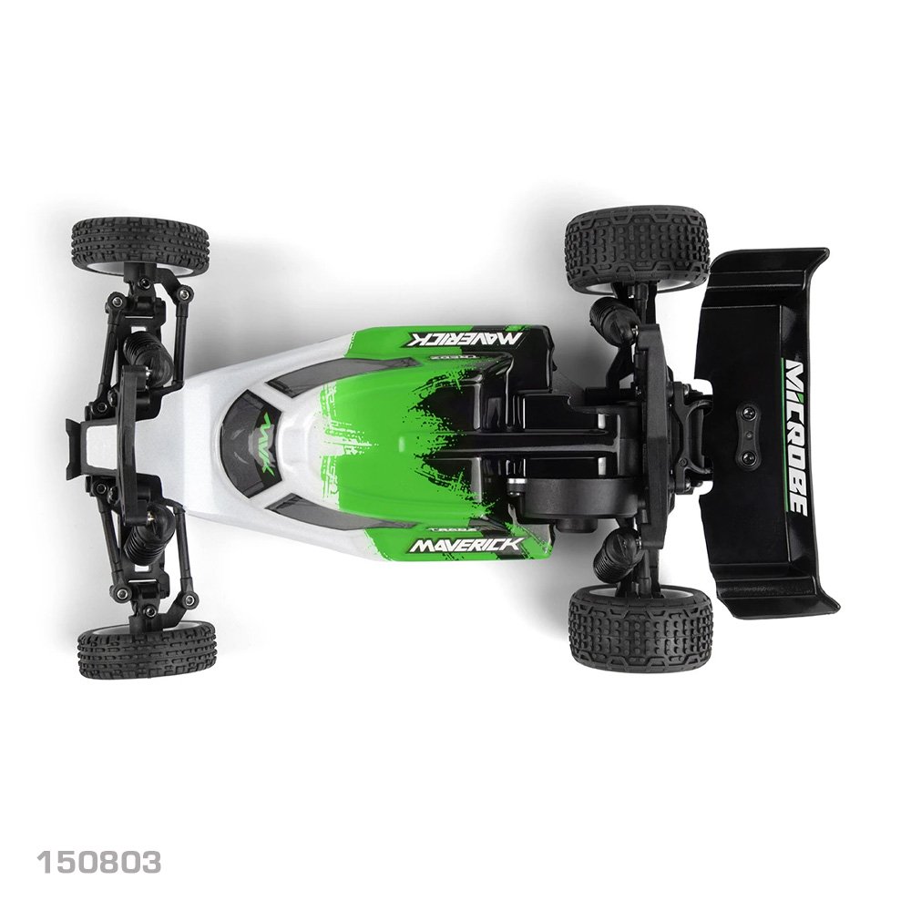 Maverick Microbe RC Buggy Electric 2WD 1/24 Scale RTR - Green 150803