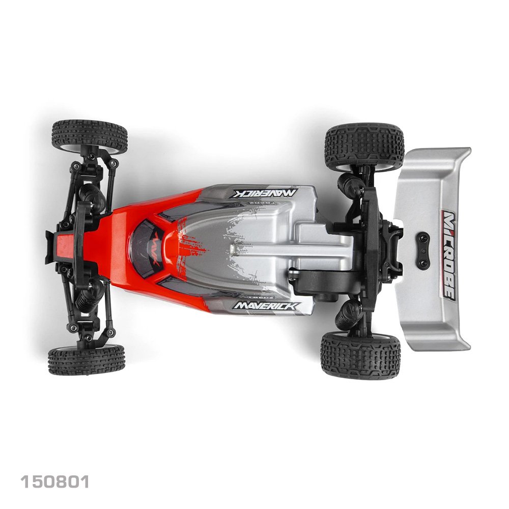 Maverick Microbe RC Buggy Electric 2WD 1/24 Scale RTR - Red 150801