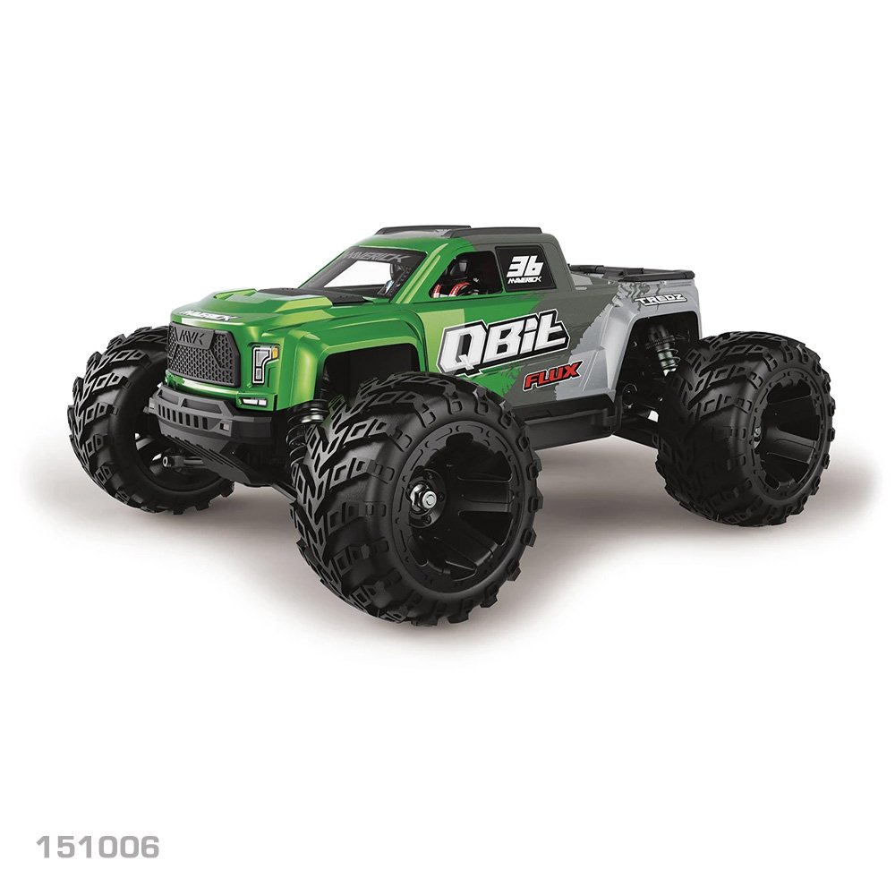MAVERICK 1/16 QBIT MT FLUX MONSTER TRUCK - GREEN 151006