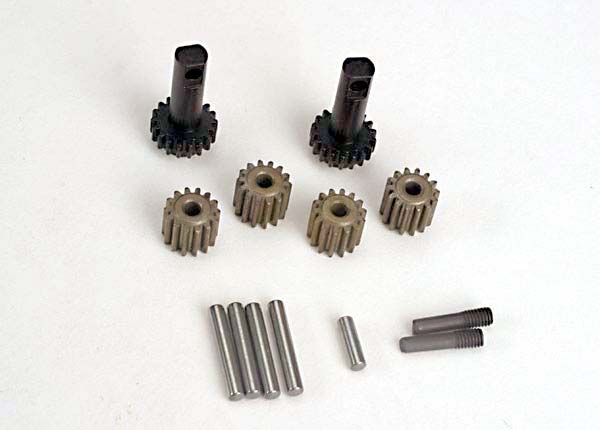 TRAXXAS PLANET/SUN GEARS & SHAFT