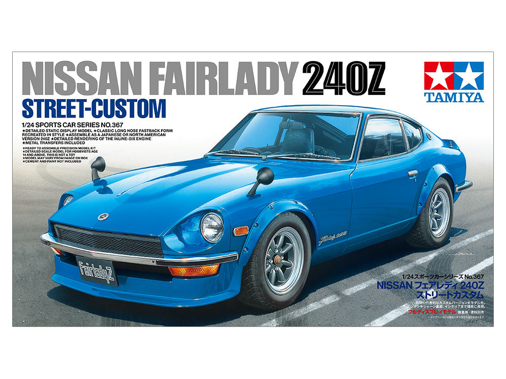 Tamiya 24367 1/24 Nissan Fairlady 240Z Street Custom Tamiya