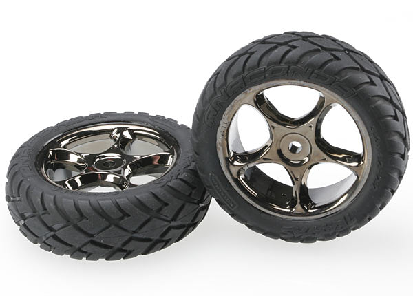 TRAXXAS TYRES & WHEELS BANDIT FRONT