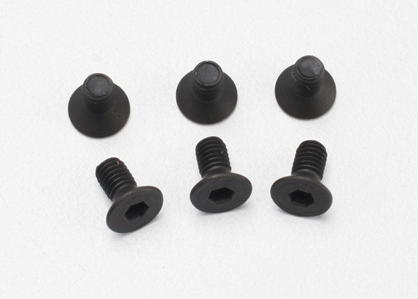 TRAXXAS SCREWS 3X6MM COUNTERSUNK
