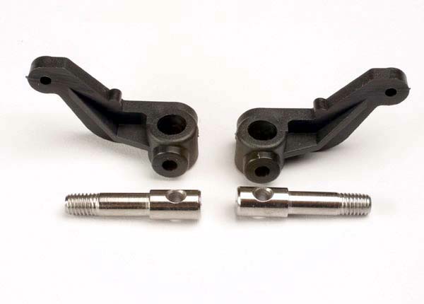 TRAXXAS STEERG BLOCKS & SPNIDLES