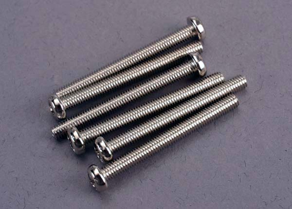 TRAXXAS ROUND/PANHEAD 3X30MM