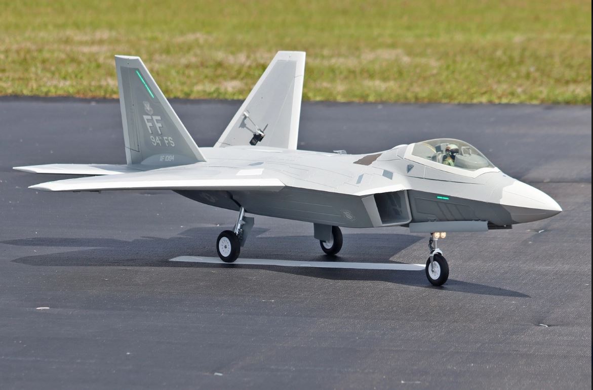 Freewing F-22 Raptor V2 Ultra Performance 8S 90mm EDF Jet - PNP FJ31335P