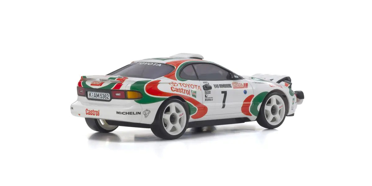 KYO-32649JK Kyosho Mini-Z Toyota Celica GT-Four RC No.7 WRC 1993 AWD MA-020 Readyset Kyosho