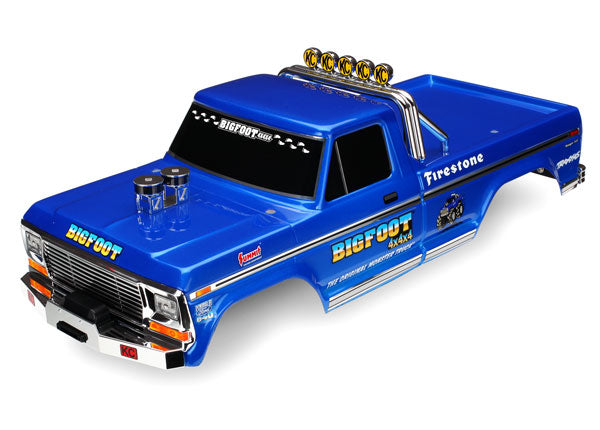 TRAXXAS BODY BIGFOOT NO. 1 OFFICIALLY LICENSED REPLICA