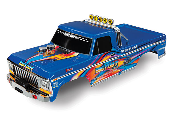 TRAXXAS BODY BIGFOOT NO.1 BLUE-X