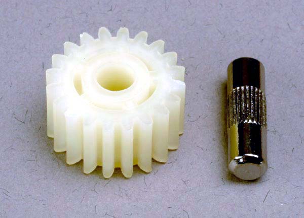 TRAXXAS IDLER GEAR-20TOOTH/SHAFT