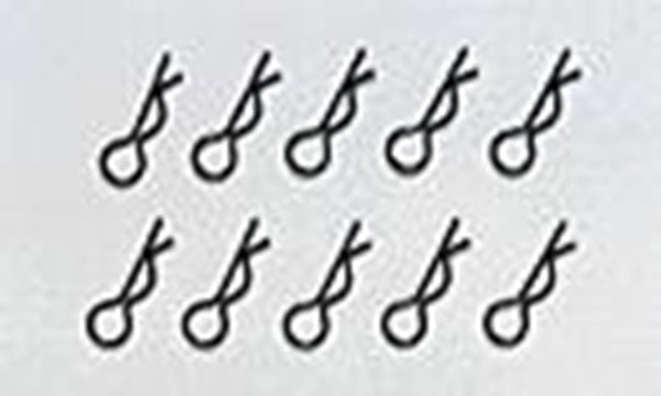 T50956 TAMIYA 7MM SNAP PIN *10 Tamiya