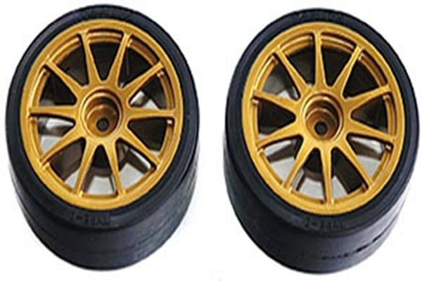 T51219 TAMIYA DRIFT TIRES TYPE-D & WHEELS Tamiya