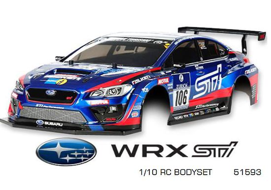 T51593 TAMIYA WRX STI NBR CHALLENGE BODY Tamiya