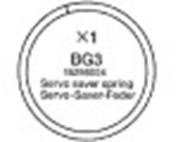 TAMIYA SERVO SAVER SPRING FOR 58441