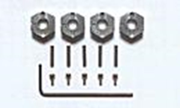 T53569 TAMIYA CLAMP TYPE ALU. WHEEL HUB 6MM Tamiya