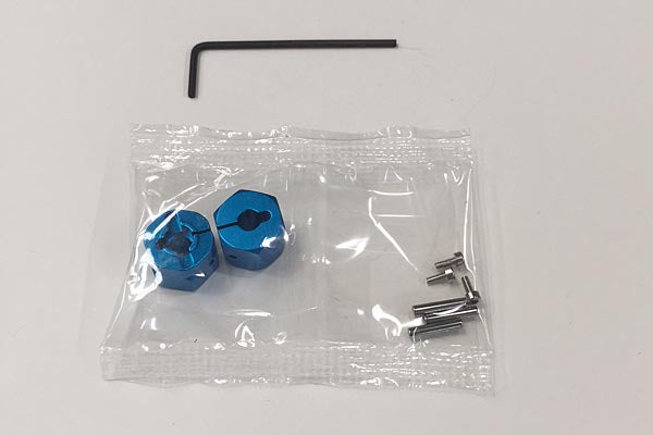 T54610 TAMIYA CLAMP TYPE ALU. WHL HUB 9MM *2 Tamiya