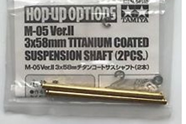 T54615 TAMIYA M-05 3X58 TTN. CT SUS SHAFT *2 Tamiya