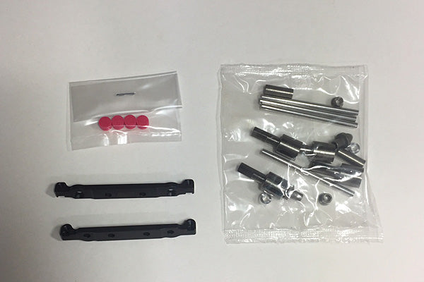 T54634 TAMIYA TT-02-S STEEL SUS MOUNT SET Tamiya