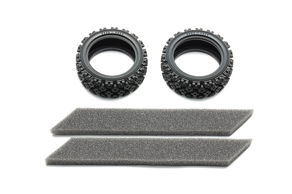 T54861 TAMIYA RALLY BLOCK TIRE SOFT (2) Tamiya