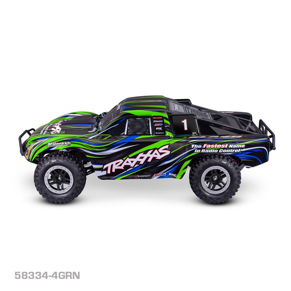Traxxas Slash® BL-2s™ HD 1/10 RTR 2WD Brushless Short Course Truck (Green) 58334-4GRN Traxxas