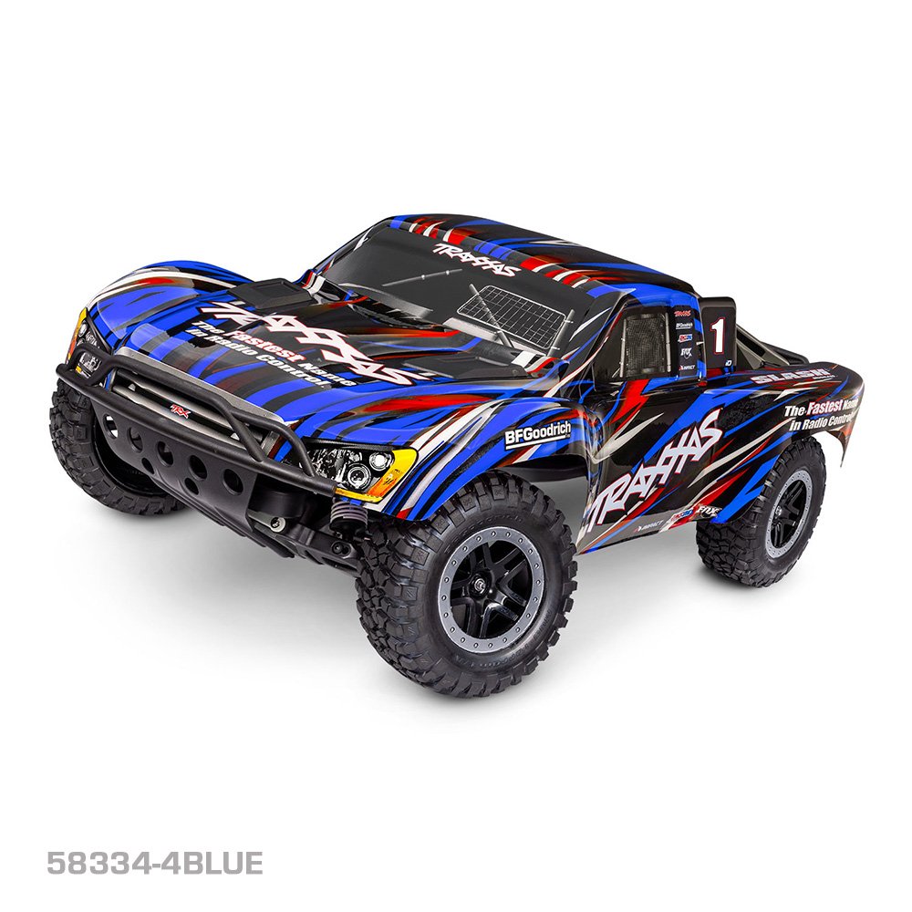 Traxxas Slash® BL-2s™ HD 1/10 RTR 2WD Brushless Short Course Truck (Blue) 58334-4BLUE Traxxas