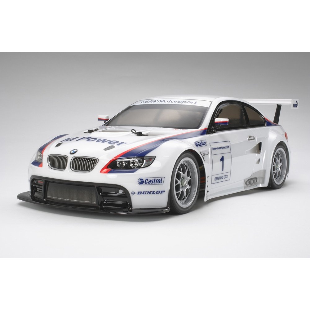 TAMIYA RC 1/10 BMW M3 GT2 2009 (TT-01E) INCLUDES LED LIGHT UNIT 58449