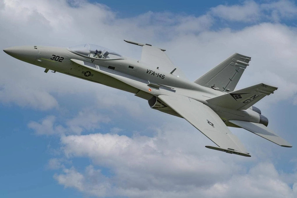 Freewing F/A-18C Hornet (GREY DIAMONDS) 90mm EDF -ARF Plus FJ31421A+