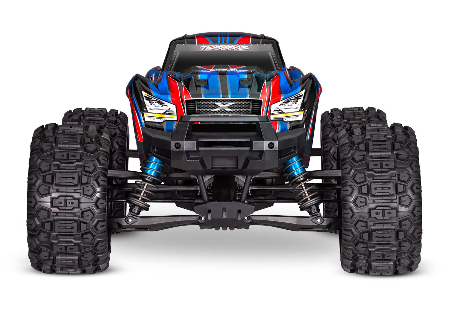 Traxxas X-Maxx 8S 1/6 4WD Brushless RTR Monster Truck (Blue) w/2.4GHz TQi Radio, TSM & Belted Tires TRAXXAS