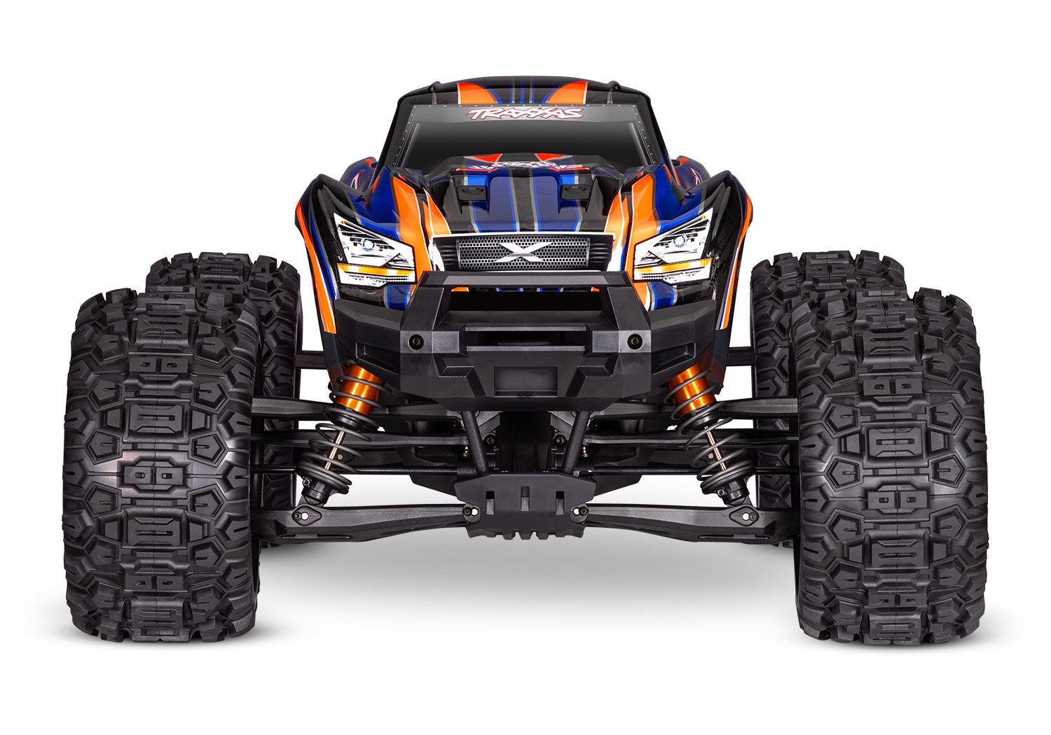 Traxxas X-Maxx 8S 1/6 4WD Brushless RTR Monster Truck (Orange) w/2.4GHz TQi Radio, TSM & Belted Tires TRAXXAS