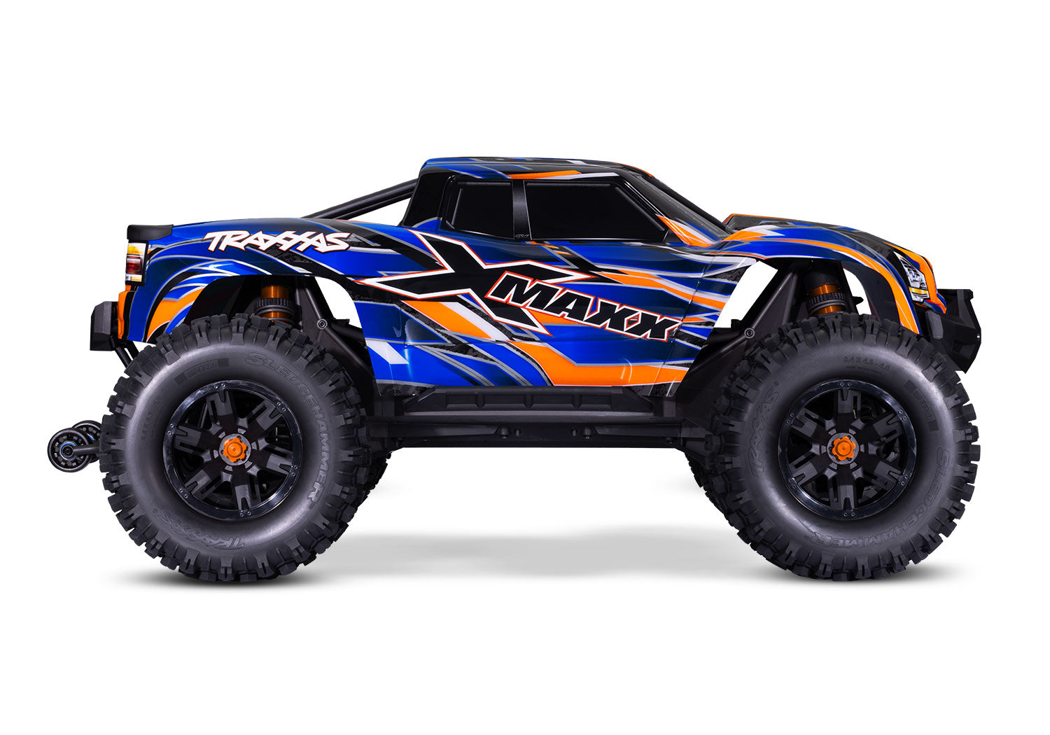 Traxxas X-Maxx 8S 1/6 4WD Brushless RTR Monster Truck (Orange) w/2.4GHz TQi Radio, TSM & Belted Tires TRAXXAS