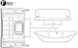 TAMIYA F BAG ROOF PARTS