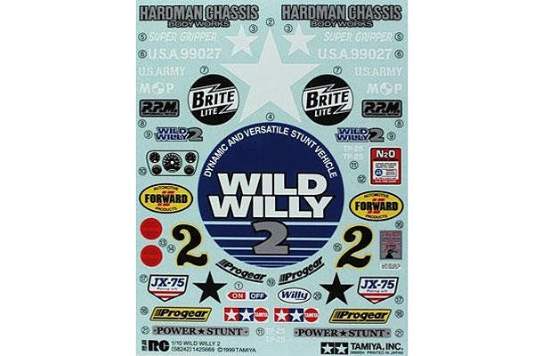 TAMIYA STICKER BAG FOR 58242