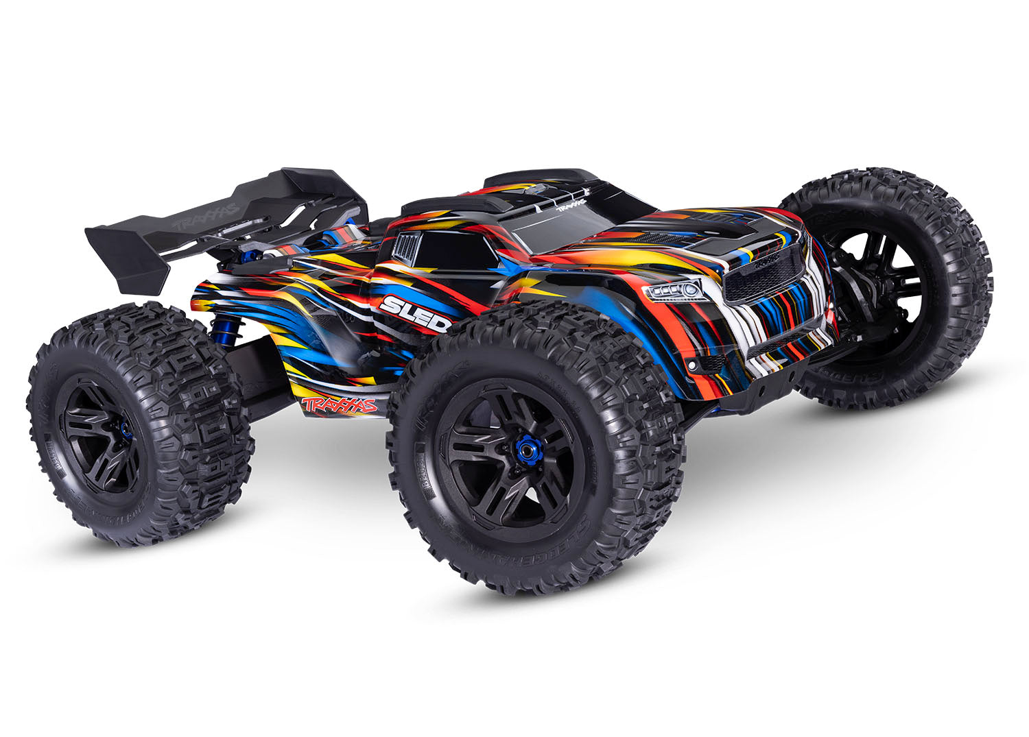 Traxxas Sledge 6S 4WD Electric 1/8 Monster Truck Belted 2025 Blue
