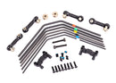 9595 TRAXXAS SWAY BAR KIT SLEDG (FRONT & REAR)