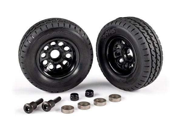 TRAXXAS TRAILER WHEELS (2)