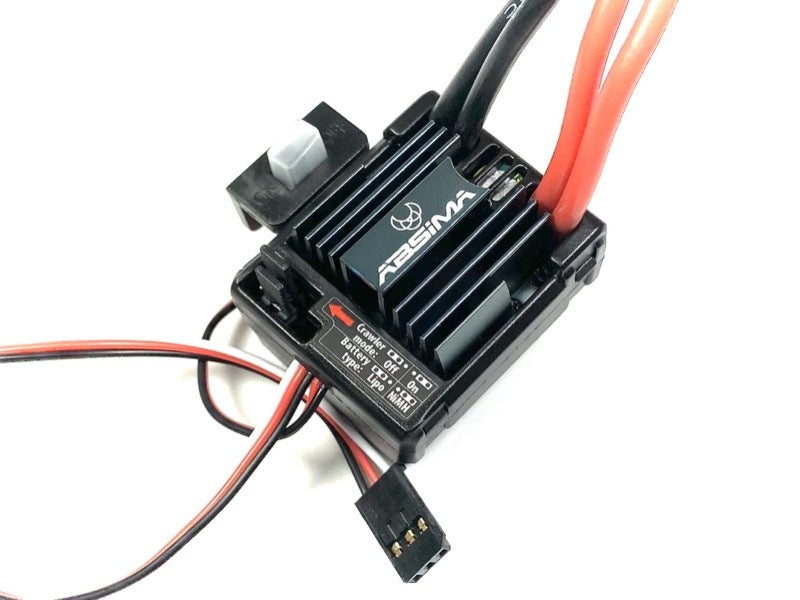 AB2100004V2 1:10 Brushed V2 Standard & Crawler ESC 80A waterproof ABSIMA