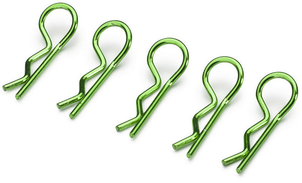 AB2440015 Body Clips small/green (10)