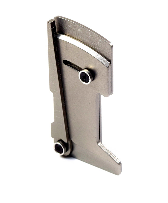 AB3000047 Absima Alu. Camber Gauge, sliver