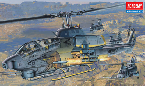 ACA-12116 Academy 1/35 USMC AH-1W "NTS Update" Plastic Model Kit [12116]
