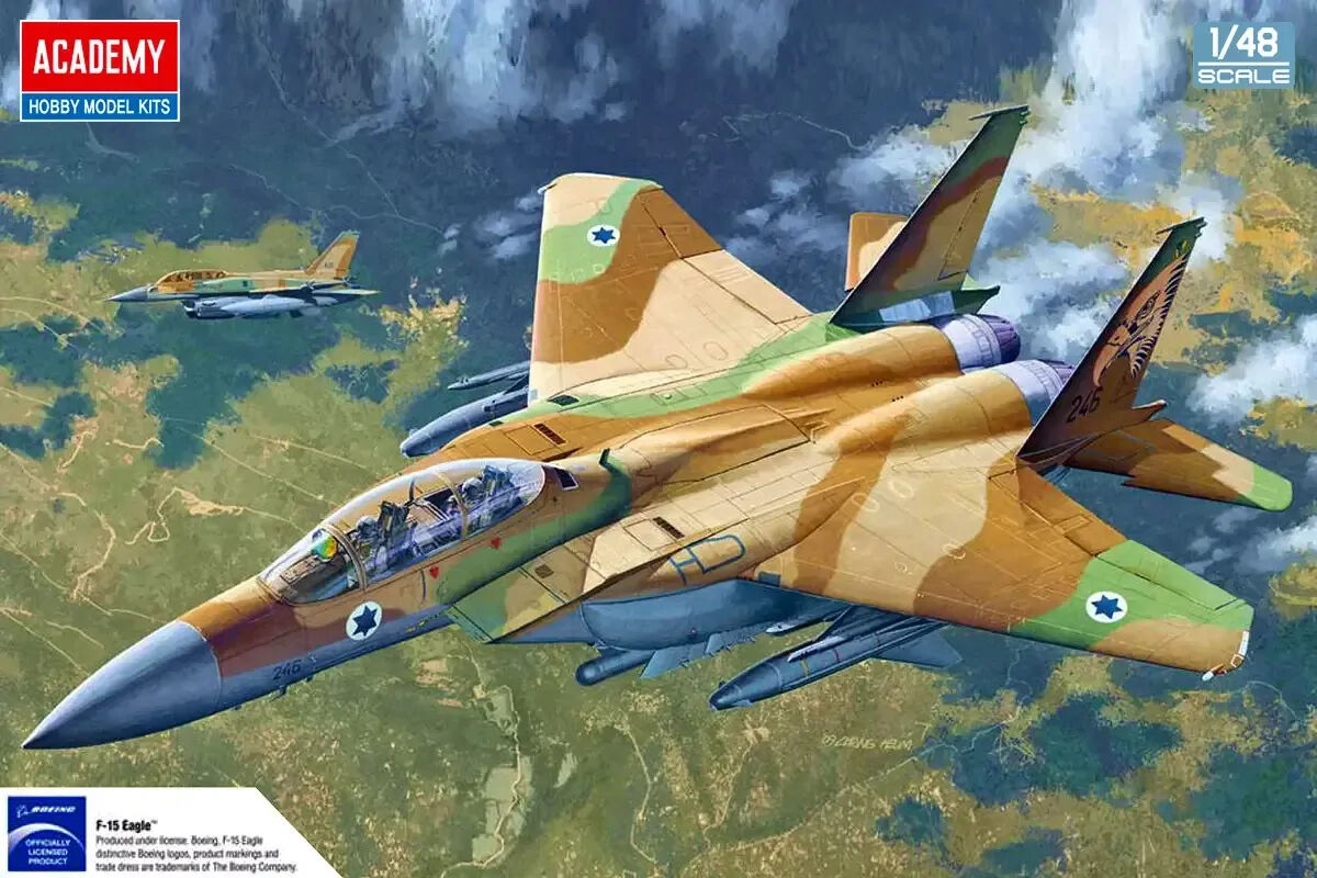Academy 1/48 F-15I RA'AM Plastic Model Kit ACA-12217
