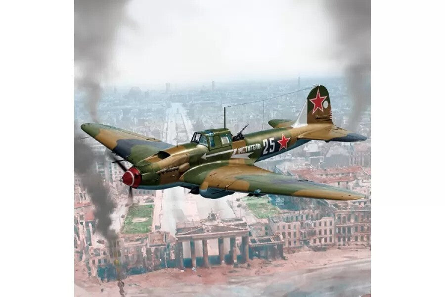 ACA-12357 Academy 1/48 IL-2m3 "Berlin 1945" Plastic Model Kit Academy