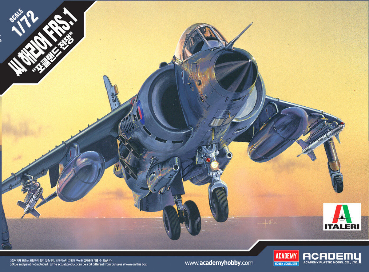 Academy 1/72 FRS. 1 SEA HARRIER Plastic Model Kit ACA-12518