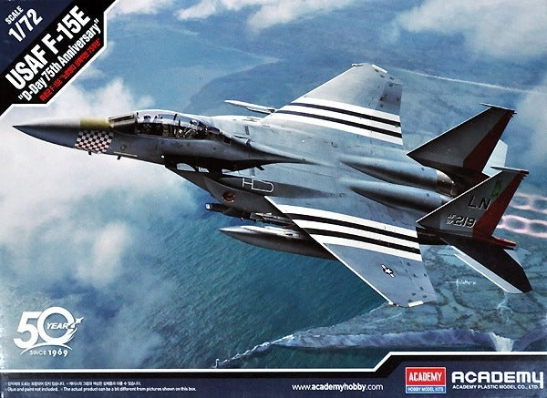 ACA-12568 Academy 1/72 USAF F-15E "D-Day 75th Anniversary" Plastic Model Kit [12568]
