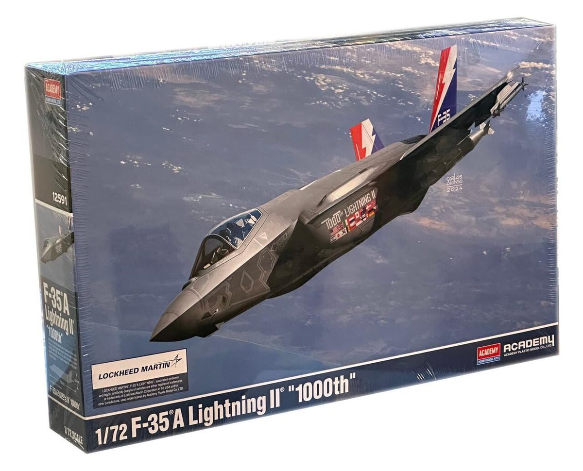 Academy 1/72 F-35A Lightning II "1000th" Plastic Model Kit ACA-12591