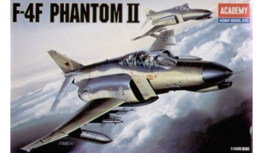 ACA-12611 Academy 1/144 F-4F Phantom II Plastic Model Kit [12611]
